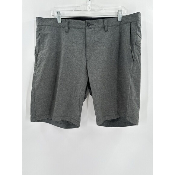 Polo Ralph Lauren 35" x 9" Gray Tech Wicking Hybrid Golf Shorts - Picture 3 of 10